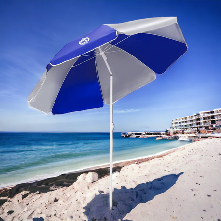 Parasol Plażowy Ogrodowy Składany Filtr UV NILS