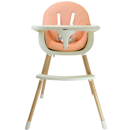 MERKAN Krzesełko Stalowe Fotelik Do Karmienia Z Blatem 3w1 Dla Dziecka