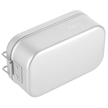 Menażka Turystyczna Harcerska Obiadowa Aluminiowa Z Przykrywką 500 ml NILS