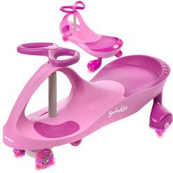 Jeździk Grawitacyjny Balansowy Auto Dla Dzieci Świecące Kółka LED METEOR