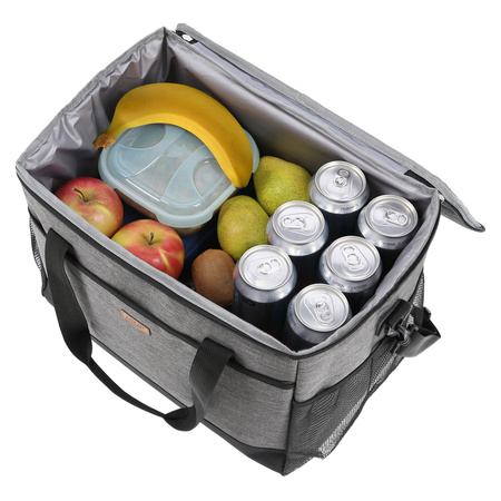 NILS Torba Termiczna Plażowa Piknikowa Na Lunch Z Termoizolacją Na Ramię 27 L Regulowany Pasek