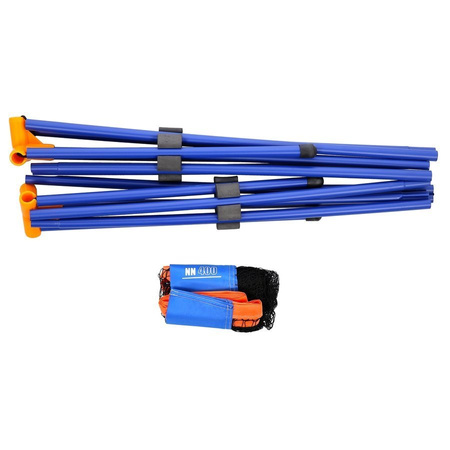 NILS Zestaw Siatka + Stelaż Do Gry Rekreacyjnej W Badmintona 400 cm