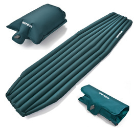 Materac Nadmuchiwany Turystyczny Kempingowy 190x56 cm + Pompka METEOR  2w1
