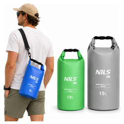 Zestaw Worków Wodoodpornych Wodoszczelnych DRY BAG 3 szt. NILS