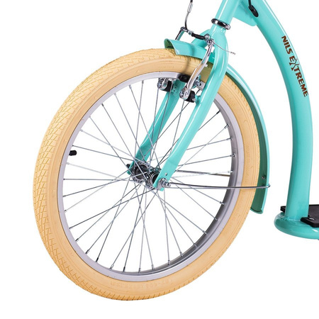 NILS Duża Hulajnoga RETRO Pompowane Koła 20/16 "