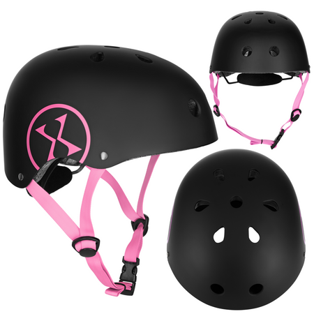 Kask Na Rolki Rower Hulajnogę Regulowany Dla Dzieci Orzeszek + Ochraniacze