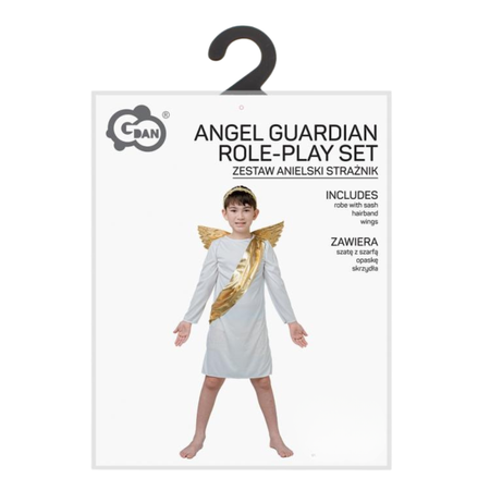 Strój Kostium Przebranie Aniołka Anielski Strażnik Na Jasełka GODAN