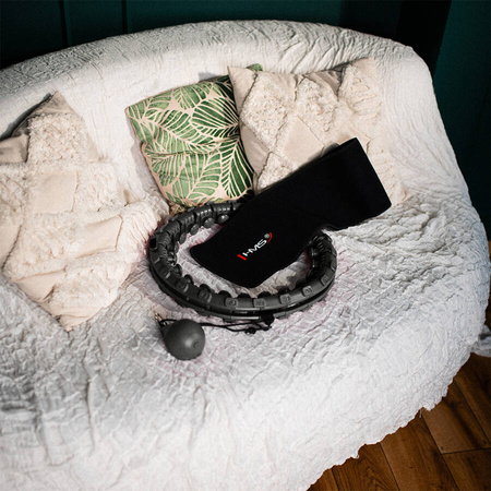 HMS Hula Hop Odchudzające Z Wypustkami i Obciążnikiem + Pas