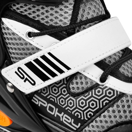 Łyżworolki Rolki Regulowane Rekreacyjne Dziecięce Kauczukowe ABEC-7 SPOKEY