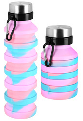 SPOKEY Butelka Sportowa Bidon Składany JUMP 550 ml