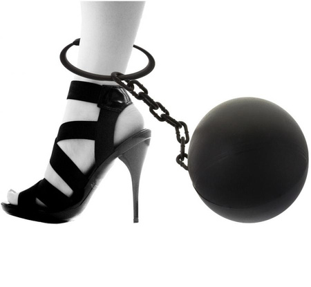 Kula Do Nogi Więźnia Więźniarki Na Halloween Bal Przebierańców GODAN