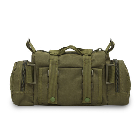 Saszetka Nerka Biodrowa Na Ramię Czarna Miejska Na Pasku Do Biegania 5 L