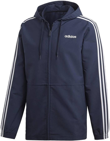 ADIDAS Kurtka Wiatrówka Sportowa Męska z Kapturem