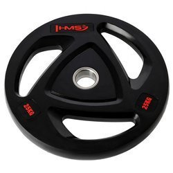 HMS Talerz Olimpijski Ogumowany Obciążenie 25 kg