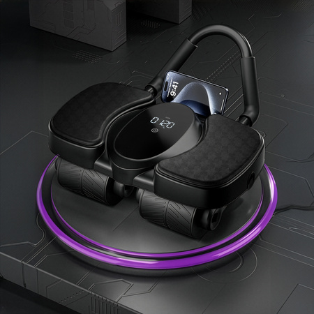 Automatyczne Koło Do Ćwiczeń Mięśni Brzucha Z Podparciem i Wyświetlaczem