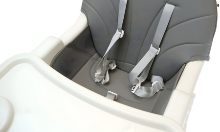 MERKAN Krzesełko Stalowe Fotelik Do Karmienia Z Blatem 3w1 Dla Dziecka