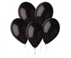 Balony Lateksowe Pastelowe Czarne Na Urodziny Ślub Wesele 12" - 100 szt.