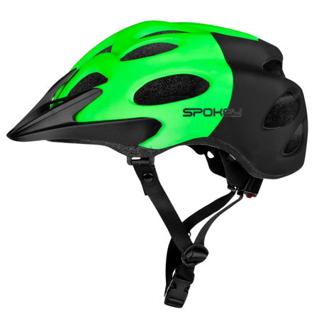 Kask Rowerowy Regulowany Z Daszkiem Wentylowany Na Rolki Rower SPOKEY