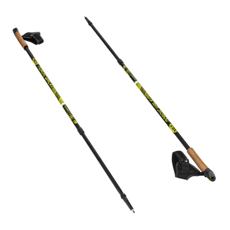 Kije Regulowane Nordic Walking Do Chodzenia Teleskopowe 82-140 cm NILS