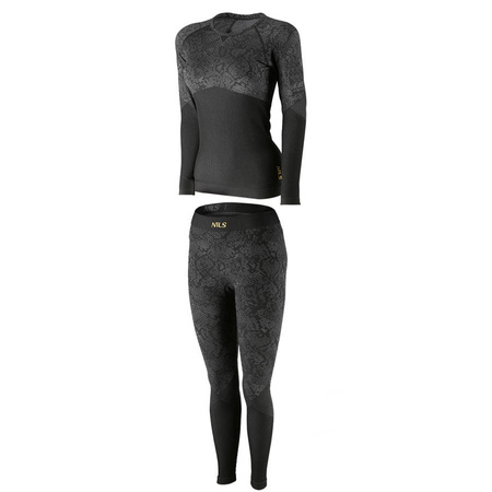NILS Bielizna Odzież Termiczna Termoaktywna Damska Komplet