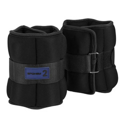 SPOKEY Zestaw Dwóch Neoprenowych Obciążeń Na Rzep 2x 2kg Do Przedramion I Nóg