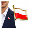 Przypinka Z Flagą Polski Na 11 Listopada  Patriotyczna Flaga GODAN 2x2 cm