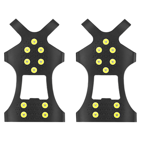 Czarne Nakładki Antypoślizgowa Na Buty NILS