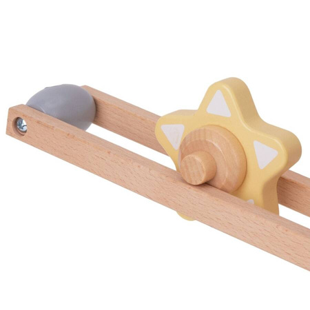 Duży Drewniany Kulodrom Zjeżdżalnia z Wirującymi Elementami MAMABRUM