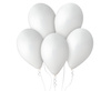 Balony  Białe Klasyczne Pastelowe Makaroniki Na Ślub Wesele 12" 200 szt.