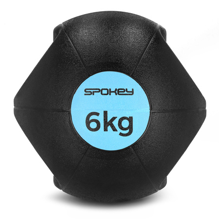 Piłka Do Treningu Funkcjonalnego Z Uchwytami Sandball Kettlebell 6 kg SPOKEY