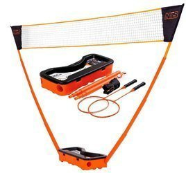 Zestaw Do Gry Rekreacyjnej W Badmintona Siatka + Rakietki + Lotki W Walizce