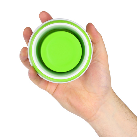 Kubek Silikonowy Składany Turystyczny Podróżny Kompaktowy 600 ml NILS