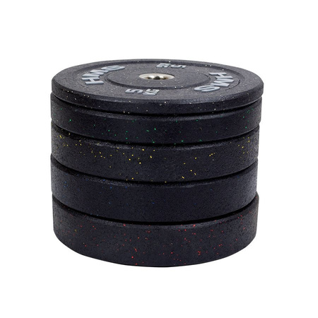 HMS Talerz Olimpijski Na Gryf Sztangę Gumowany Do Treningu Siłowego 10 kg