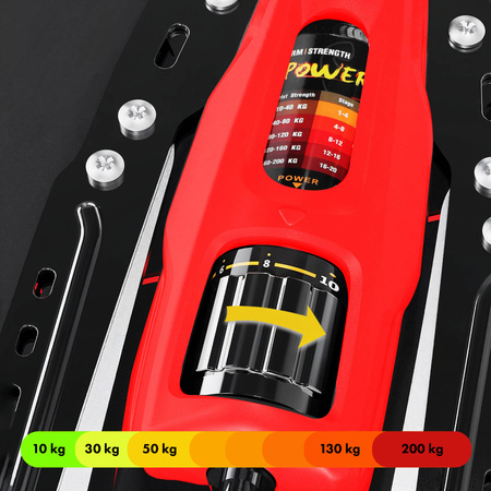 Ściskacz Hydrauliczny Ekspander Do Ćwiczeń Ramion Klatki Z Licznikiem HMS