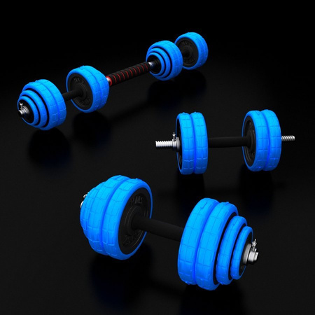 HMS Zestaw Hantli Regulowanych Sztangielek 30 kg