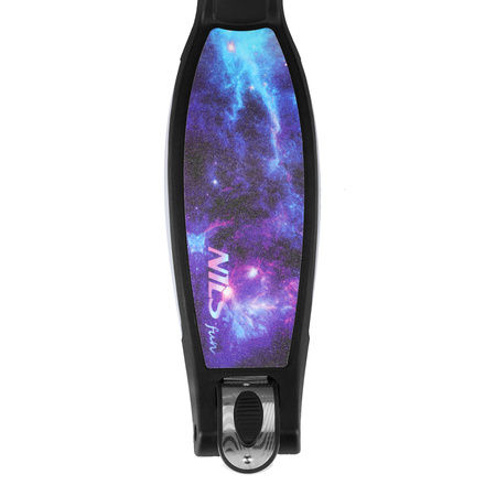 Hulajnoga Trójkołowa Dla Dzieci Balansowa Składana Świecące Kółka LED NILS