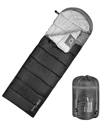 SPOKEY Ciepły Śpiwór Turystyczny Koperta Pod Namiot 230x75 cm + Pokrowiec