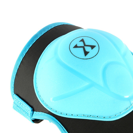 Kask Regulowany Orzeszek + Ochraniacze Zestaw Na Rolki Rower Hulajnogę NILS