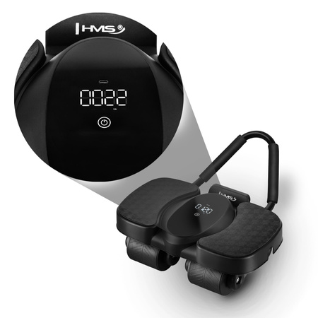 Automatyczne Koło Do Ćwiczeń Mięśni Brzucha Z Podparciem i Wyświetlaczem