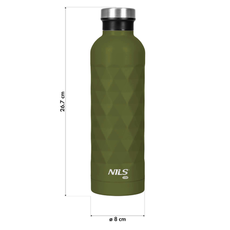 Butelka Turystyczna Na Zimne Napoje Szkolna Dla Dziecka 750 ml NILS