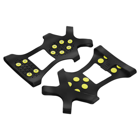 Czarne Nakładki Antypoślizgowa Na Buty NILS