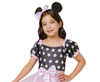Strój Kostium Przebranie Myszka Sukienka + Opaska Na Karnawał Dla Dziecka