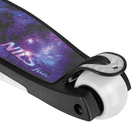 Hulajnoga Trójkołowa Dla Dzieci Balansowa Składana Świecące Kółka LED NILS