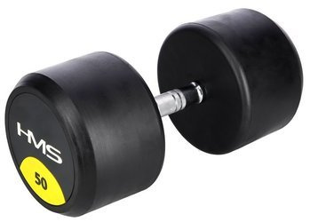 HMS Hantla Ciężarek Gumowany Chromowany 50 kg