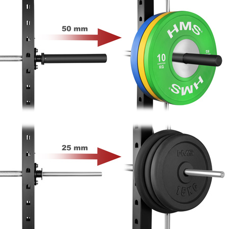 Atlas Wielofunkcyjny Suwnica Smitha Na Wolny Ciężar Do Ćwiczeń Siłowych HMS