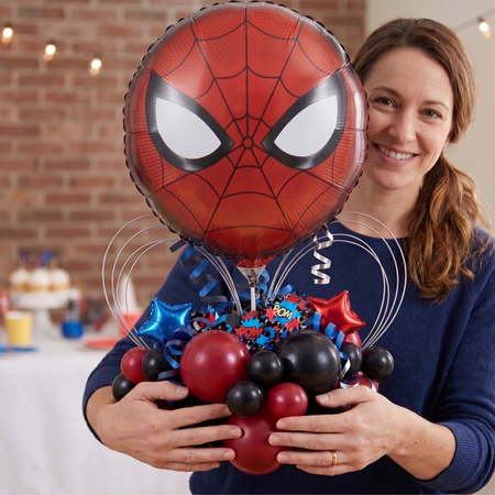 Balon Foliowy Dekoracyjny Spiderman Na Przyjęcie Urodziny Dla Dziecka 18”