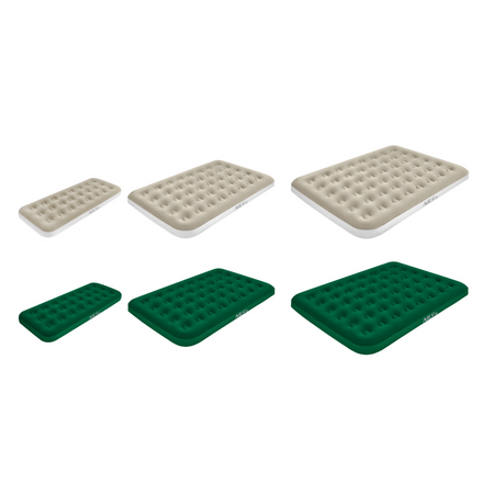 Materac Dmuchany Kempingowy Do Spania Dwuosobowy Turystyczny 203x152 cm