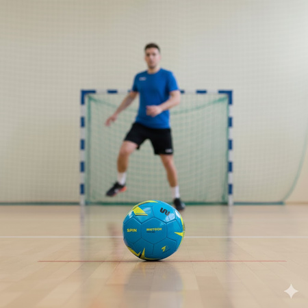 Piłka Nożna Meczowa Treningowa Rekreacyjna Na Trawę Halę Rozmiar 3 METEOR