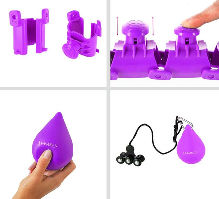 HMS Hula Hop Odchudzające Z Wypustkami i Obciążnikiem Plus Size