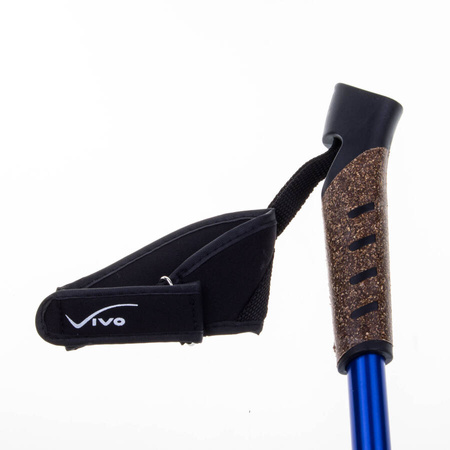 VIVO Rekreacyjne Kijki Kije Nordic Walking Regulowane 67-135 cm